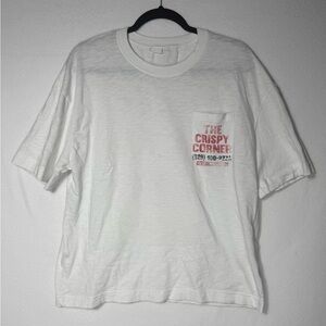 Zara Man Cropped NYC Vintage Themed T-shirt